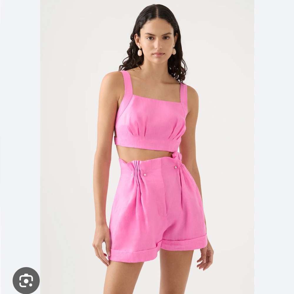 Aje Eden Paper Bag Short